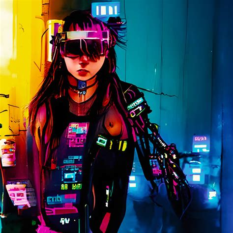 Cyberpunk Netrunner by Mihadom on DeviantArt