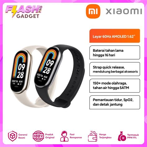 Jual Xiaomi Mi Band Smart Band Amoled Display Garansi Resmi