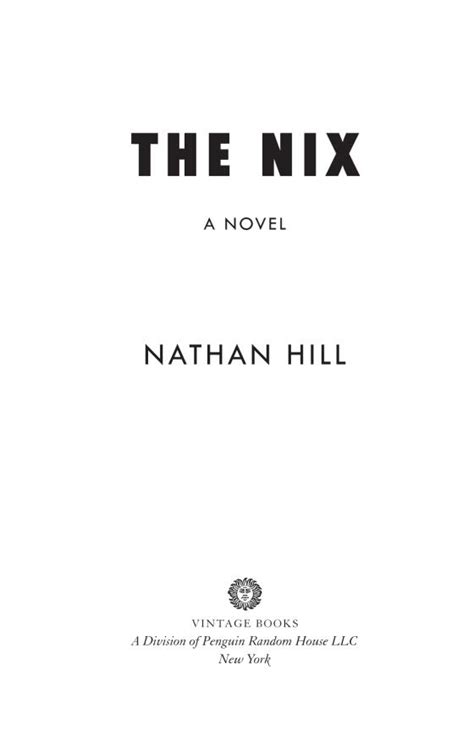 The Nix by Nathan Hill: 9781101970348 | Brightly Shop