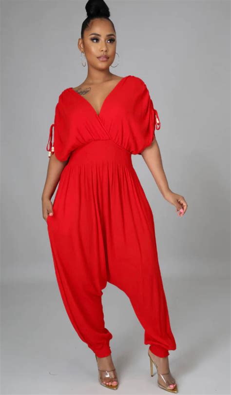 Casual Harem Jumpsuit Foxy And Beautiful Boutique