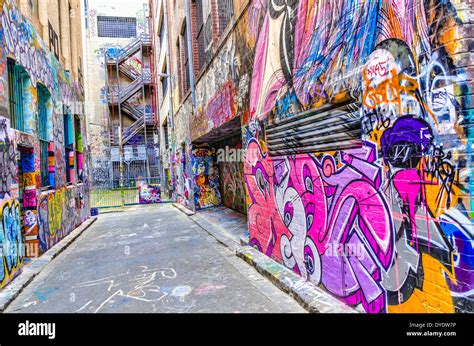 Graffiti Art In Melbourne Australia Stock Photo Alamy