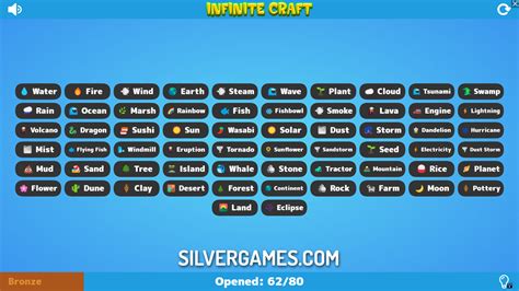 Infinite Craft Juega En L Nea En Silvergames