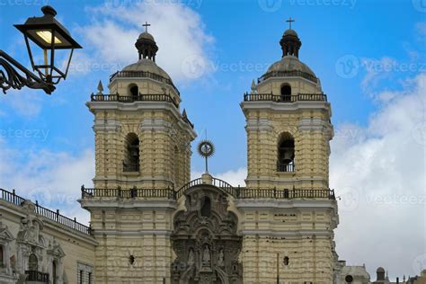 Basilica And Convent Of San Francisco Of Lima Facade Lima Peru