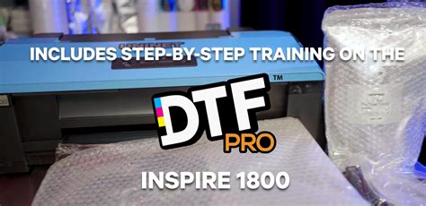 Dtf Pro Inspire 1800 13 Dtf Printer Direct To Film Printer Includes Printer Rip Software