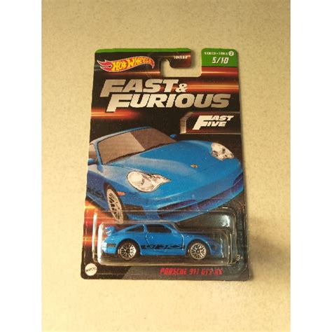 Jual Hot Wheels Fast N Furious Fast Five Porsche GT RS Shopee Indonesia