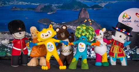 Mascotes Do Rio Bol Fotos Bol Fotos