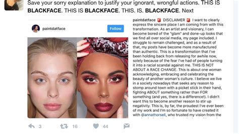 Makeup Artist Under Fire For Turning A White Woman Into A Black Woman