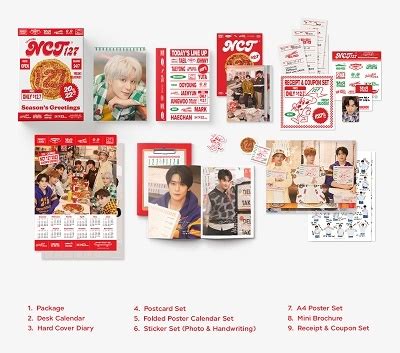 NCT 127 NCT 127 2022 SEASON S GREETINGS CALENDAR GOODS