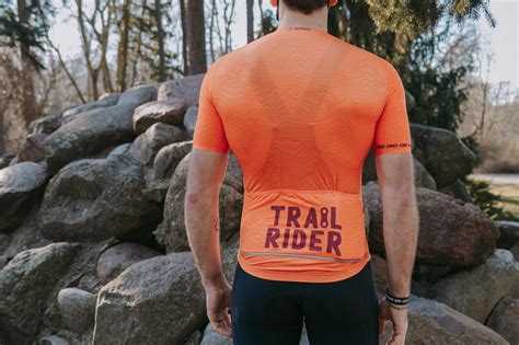 M Ska Koszulka Kolarska Trail Rider Runo Design Inspirowany Natur