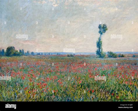 Claude monet poppy field 1881 claude monet hi-res stock photography and ...