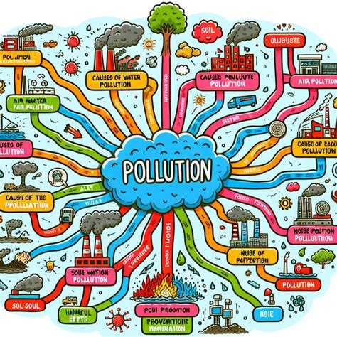 Understanding Pollution Types Causes Effects Solutions AI Art