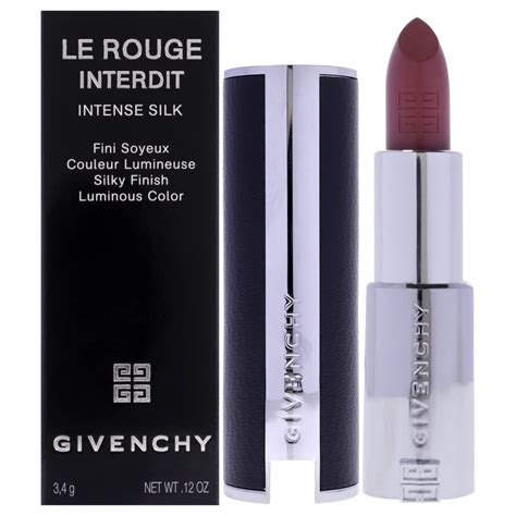 Givenchy Le Rouge Interdit Intense Silk Lipstick N Nude Boise Oz Lipstick Walmart