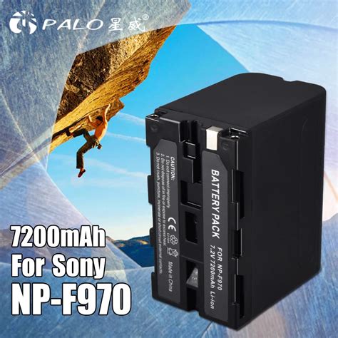 PALO NP F960 7 2V 7200mAh 1 Pcs Li Ion Camera Battery For SONY DSC MVC