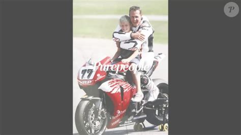 Vid O Michael Schumacher F Te Ses Ans Son Fils Mick Touchant