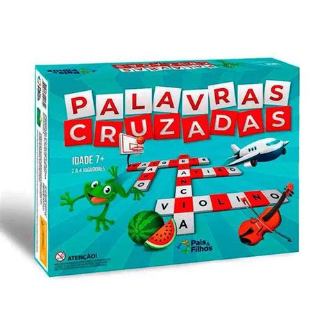 Jogo De Tabuleiro Palavras Cruzadas 2171 Pais Filhos GALA