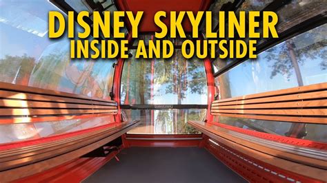 Disney Skyliner Inside And Outside Look Walt Disney World Youtube