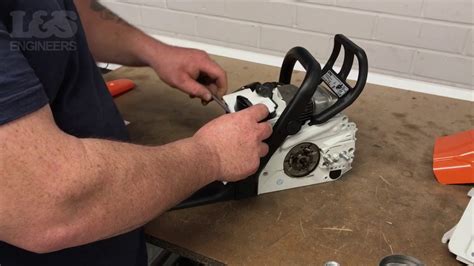 How To Change An Air Filter On A Stihl MS180C Chainsaw L S Engineers