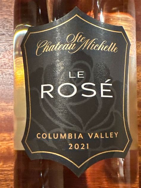 2022 Chateau Ste Michelle Cabernet Sauvignon Le Rosé Limited Release