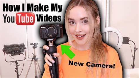 How I Shoot My Vlogs New Camera Lighting Editing Youtube