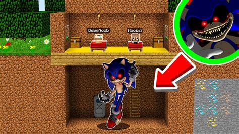 Sonicexe Aparece Debajo De Mi Cama En Minecraft😨😱 Bebe Noobsi Y