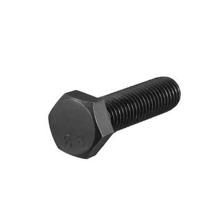 M X Mm Hex Head Screw Bolts Fastener Grade Carbon Steel Pcs