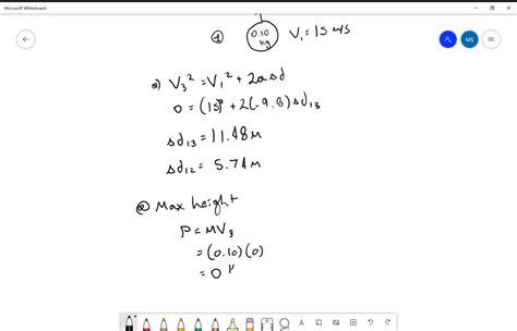 A 0 10 Kg Ball Is Thrown Straight Up Into The Air With An Initial