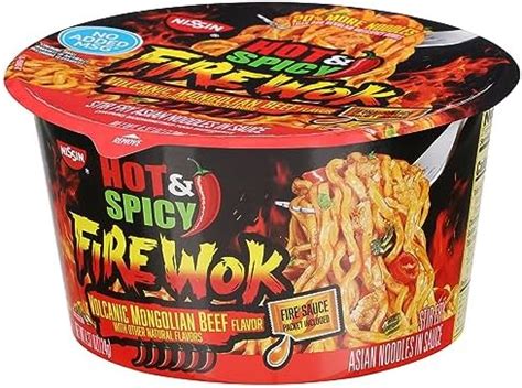 Amazon Nissin Hot Spicy Fire Wok Molten Chili Chicken