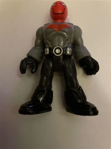 Imaginext Dc Super Friends Red Hood Action Figure With Weapon Gun