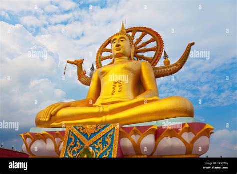 Big Buddha Statue On Koh Samui Thailand Stock Photo Alamy