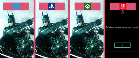 Batman Arkham Knight Graphics Comparison R Batmanarkham