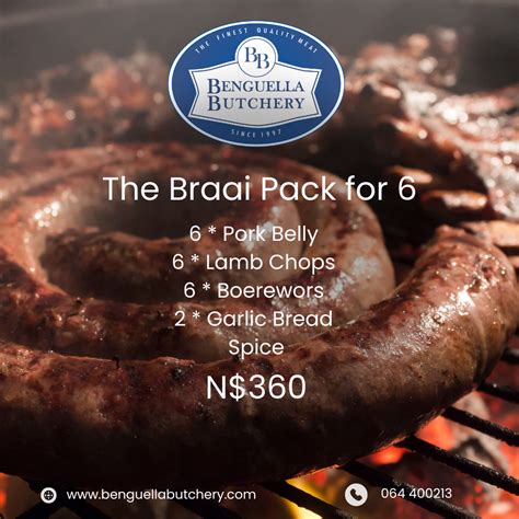 The Braai Pack For Benguella Butchery