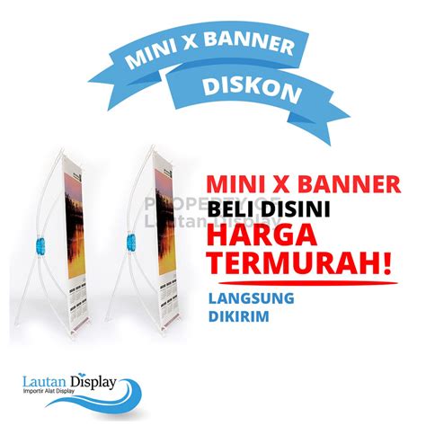 Supplier Stand Banner Lautan Display