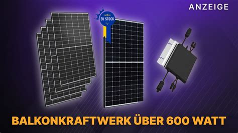 Balkonkraftwerk selber bauen Module und Komplettset für Solaranlage