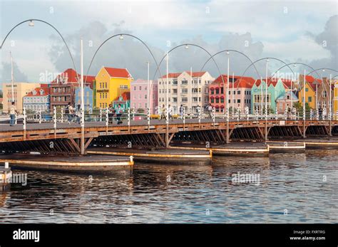 Queen Emma Bridge Is A Floating Pontoon Pedestrian Bridge Joining The