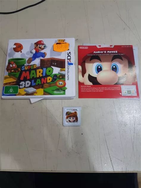 Super Mario 3d Land Nintendo 3ds 2ds Game 4 99 Picclick Au