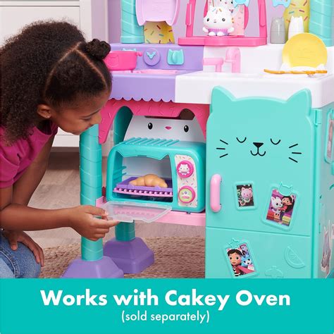 Buy Gabbys Dollhouse Cakey Kitchen Set For Kids With Play Kitchen