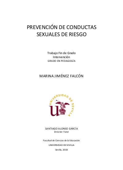 Prevención De Conductas Sexuales De Riesgo