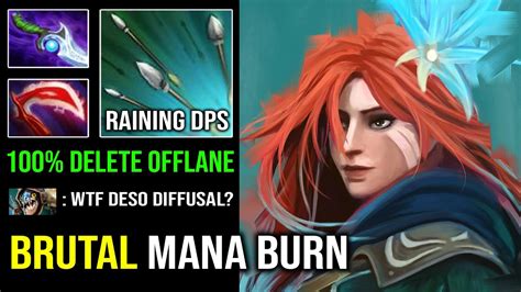 BRUTAL Mana Burn 1st Item Diffusal Raining Arrow Windranger 100