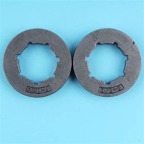 2pcs Lot 3 8 8T Rim Sprocket For HUSQVARNA 362 365 371 372 385 390 394