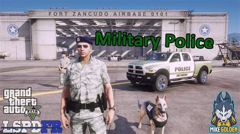 Us Military K 9 Police Patrol Fort Zancudo Gta 5 Lspdfr Episode 559