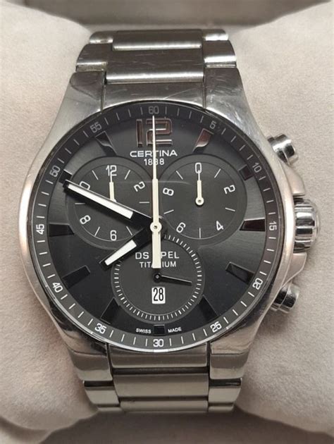 Certina DS Spel Titanium Chronograph Batterie Neuve Kaufen Auf Ricardo