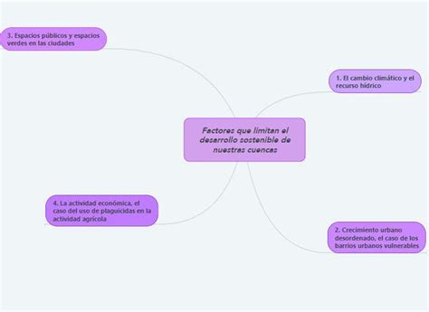 Elabora Un Organizador Visual Donde Muestreslos Factores Que Limitan El