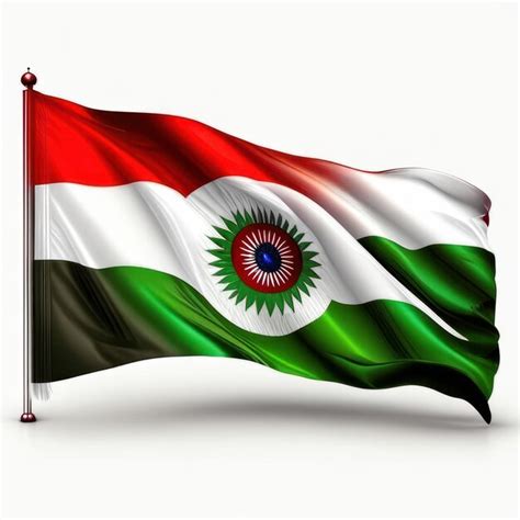 Premium AI Image | National flag of India Indian Independence Day