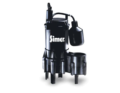 Simer 2961 4 10 Hp Submersible Sewage Pump Us Pump Parts