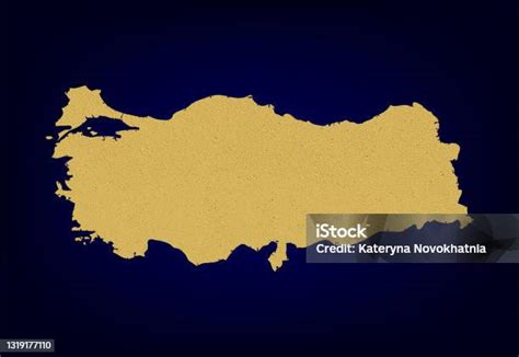 Ilustrații De Stoc Cu Harta Ilustrației Conceptului Turkeysymbol