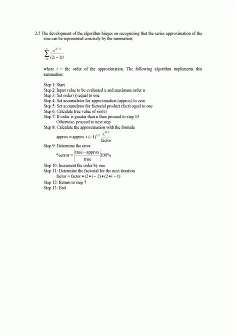 솔루션 Numerical Methods for Engineers 5th Ed 공학도를 위한 수치해석 5판 Chapra Canale