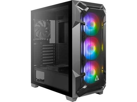 Antec Dark League DF600 FLUX Mid Tower ATX Gaming Case FLUX Platform