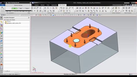 NX Mold Wizard Create Cavity And Core YouTube