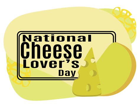 National Cheese Lovers Day Idea For Poster Banner Flyer Card Or Menu Design 13087935 Vector