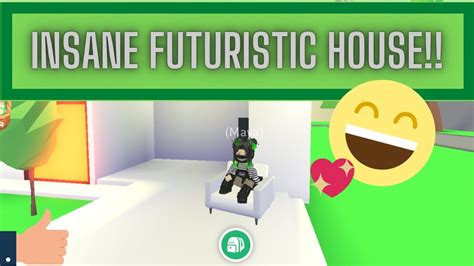 Futuristic House Tour Adopt Me Roblox Youtube